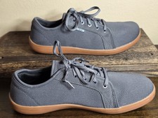 WHITIN Barefoot Minimalist Shoes Gray Gum Sole Wide Toe EU 43