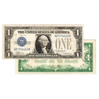 $1 - 1928 Funny Back Blue Seal Silver Certificate Very Good VG