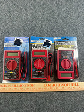 Cen-tech Handheld 7-function Digital Multimeter Lot Of 3 Cen-tech Handheld 7-function Digital Multimeter Lot Of 3