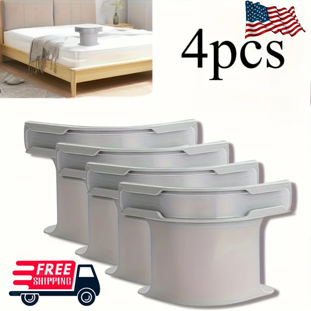 4PCS Lock Sheet Holders Keep Sheets Tight Heavy Duty Straps Fit All Mattresses