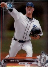 2017 Bowman Chrome Mini Prospects #BCP122 Matt Manning - BB