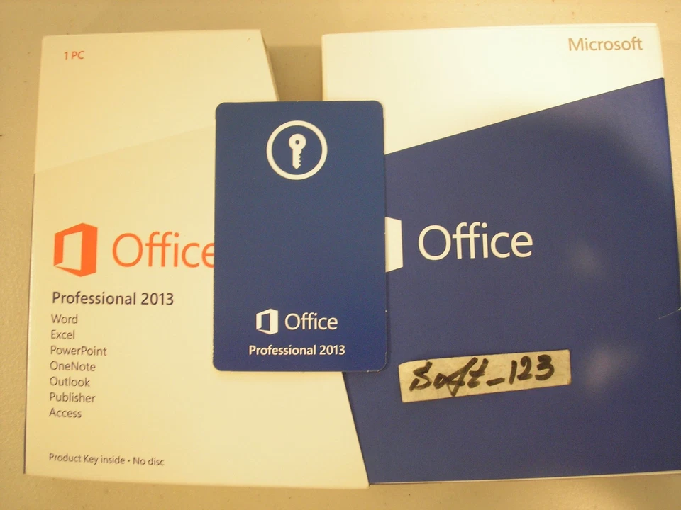 MS Microsoft Office 2013 Professional Full English Retail Boxed Version PKC=NEW= - Image 2 of 4