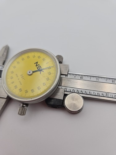 Vintage NSK JAPAN MICROMETER Vernier Caliper w/ Depth Gauge DC-6 780-701 0.001" - Picture 11 of 11