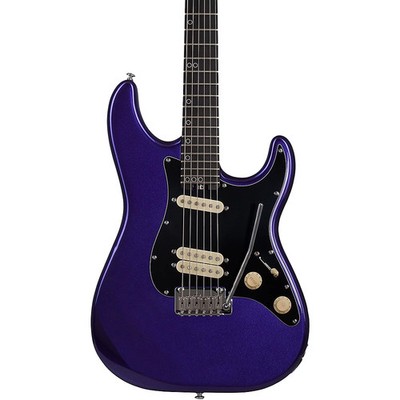 Schecter Guitar Research MV6 Electric Guitar Metallic Purple