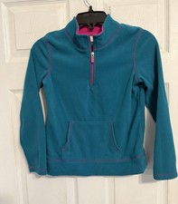 capezio girls jacket large blue