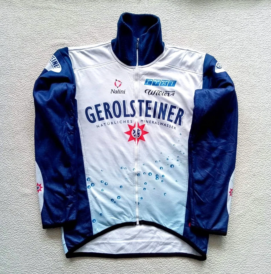 Chaqueta térmica de ciclismo de invierno Gerolsteiner Team 2003 rara de colección de Nalini — M/L Foto 2 de 4