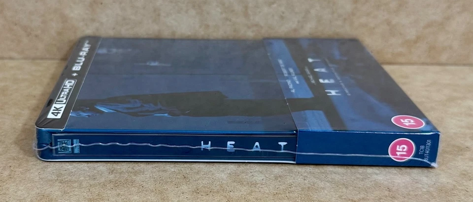 HEAT - UK EXCLUSIVE 4K UHD + BLU RAY STEELBOOK - NEW & SEALED - Image 3 of 4