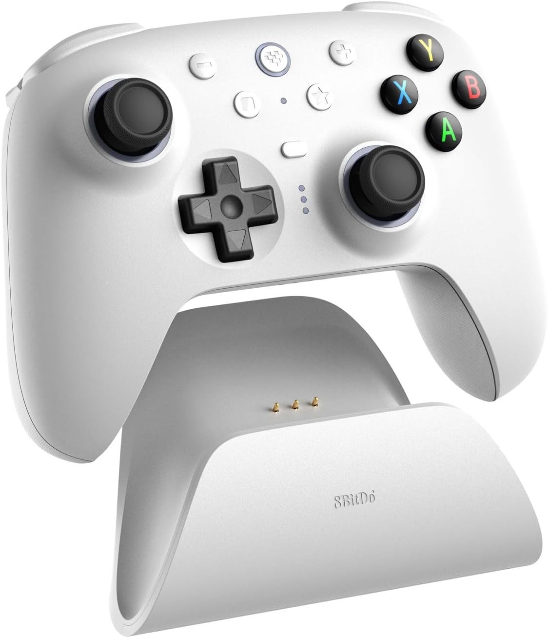 Manette Bluetooth 8Bitdo Ultimate Blanche pour jouer confortablement sur PC