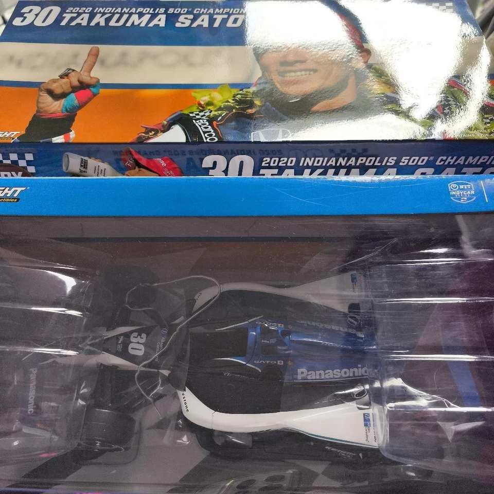 Greenlight 1/18 Indy 500 ganador Takuma Sato Foto 4 de 4