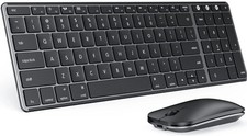 Seenda Bluetooth Keyboard and Mouse for Mac, SKM64-2 Multi-Device