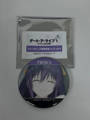 Yatogami Tohka Date Alive V Can Badge New Collectible Item
