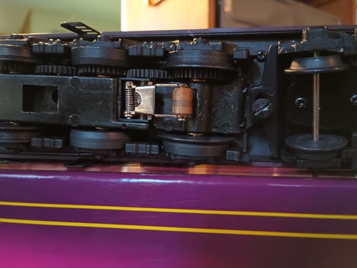 MTH MT-5501LP Pennsylvania Scale Brown 5 Stripe GG-1 Electric w/Protosound LN - Picture 10 of 14