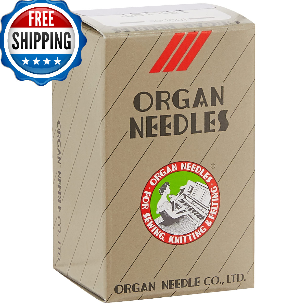 Brother SAEMB7511 100-Piece 75/11 Embroidery Needles,Silver