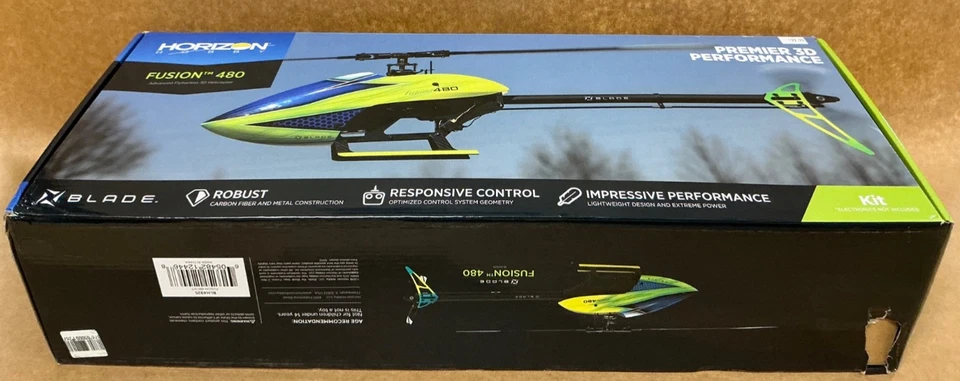 Blade Fusion 480 Electric Helicopter Kit - (BLH4925) NEW IN BOX INVENTORY - Image 3 of 4