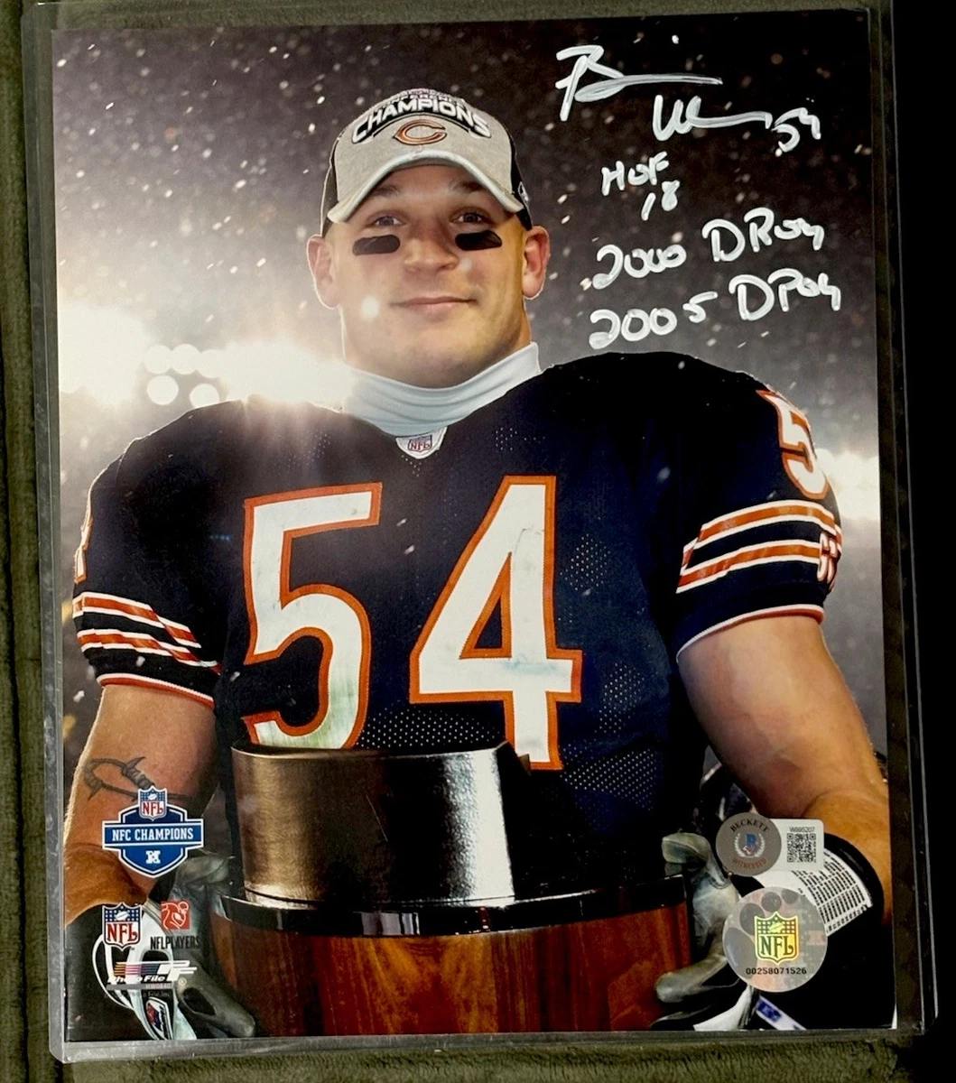 Brian Urlacher NFL Original Autographed Photos for sale | eBay NFL Brian Urlacker サイン入り写真