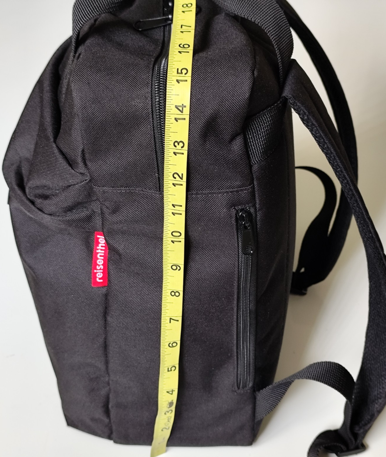 Reisenthel All Day Backpack Solid Black Travel Ba… - image 9