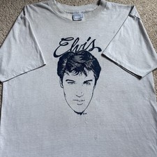 Vintage early 80s Elvis Presley Enterprises face single stitch t-shirt size XL