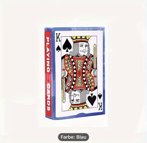Hochwertige Pokerkarten für Endlosspaß, Premium Pokerkarten - 21 Punkte, Euchre - Bild 1 von 3