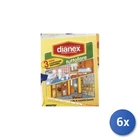 6x Dianex 3 Piece Handy Surface Cloths