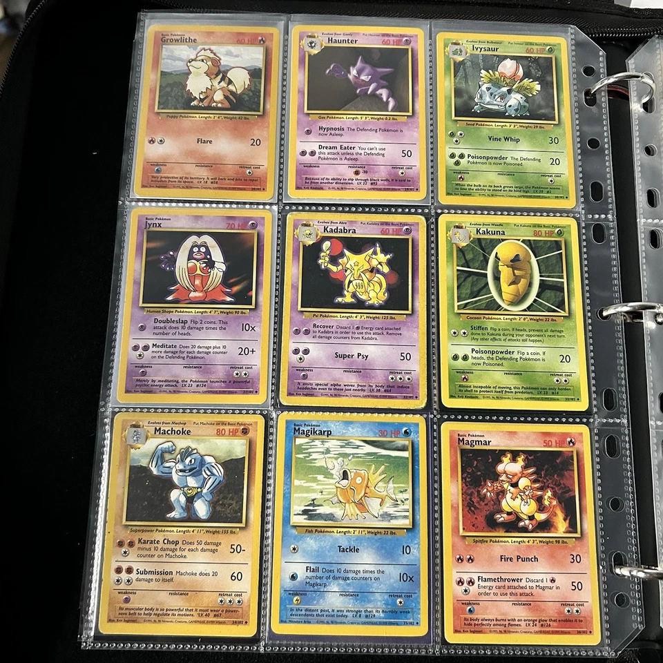100% Complete Base Set 102/102 Vintage Master Pokemon Cards HOLO 1999 Charizard - Image 4 of 4