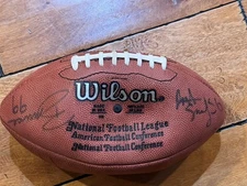 MULTI SIGNED RAIDERS Tim Brown Chester McGlockton Steve Wisniewski +++ Football