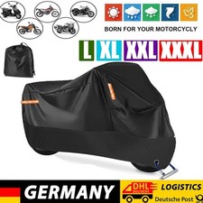 Wasserdicht Motorrad Abdeckung Motorradgarage Motorradplane Abdeckplane Roller