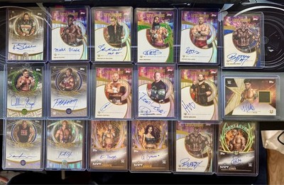 2026 Topps WWE Universe Autographs Next Level Legends - You Choose