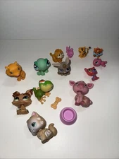 LPS Littlest Pet Shop toys & Accessories Frog Cat Pig & More Lot