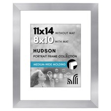 Americanflat 11x14 Picture Frame, Shatter-Resistant Glass for 8x10 or 11x14 Phot