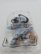 Discovery Mindblown Prism Bot Blue Mcdonalds Toy 2 Sealed