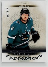 Ryan Merkley Rookie #/999 - 2021-22 Upper Deck Artifacts #RED223 San Jose Sharks