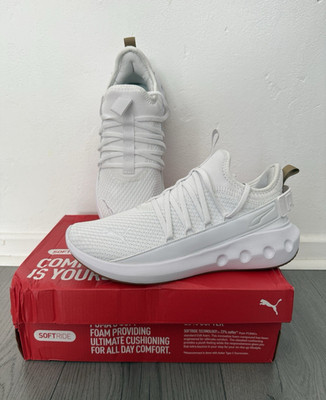 PUMA Softride Carson Herren Sneaker Schuhe Weiß Gr. 40,5 NEU & Ungetragen