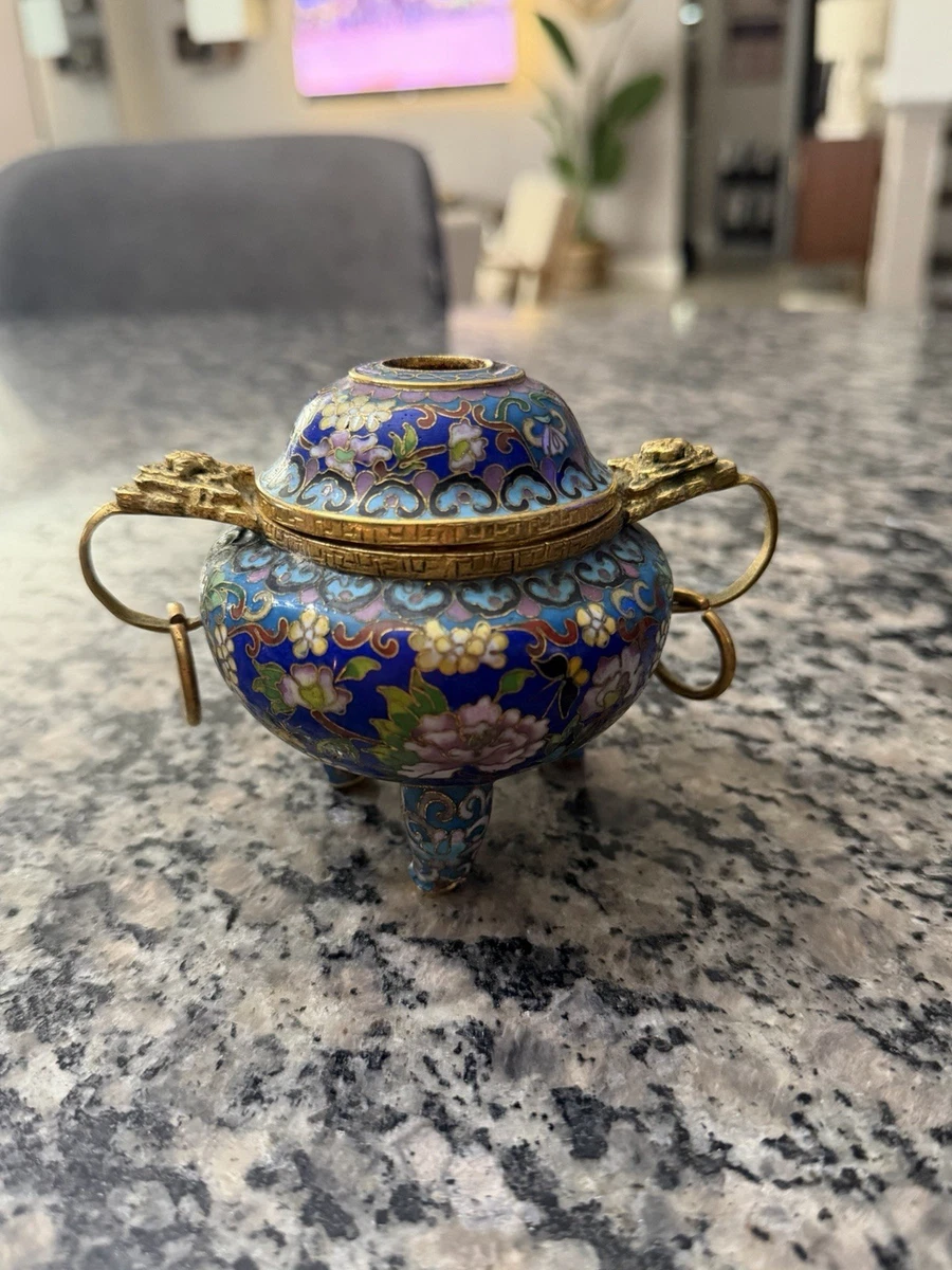 景泰蓝香炉| eBay