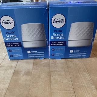 2X Febreze PLUG refuerzo de aroma dispositivo de aroma continuo difusor de aceite