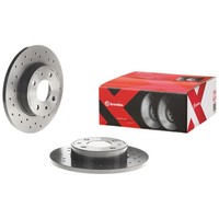 2X Brembo Bremsscheibe Bremsscheiben Satz Bremsen Xtra Line - Xtra Hinten Vorne