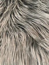 Grey Faux Fur for Newborn Photography