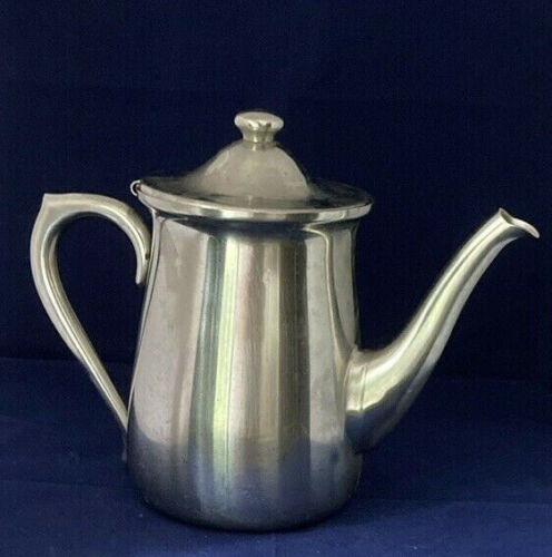 Oneida 8 cup 64 oz Stainless Coffee Pot Teapot 18-8 Heavy Restaurant Grade Japan - Picture 9 of 9