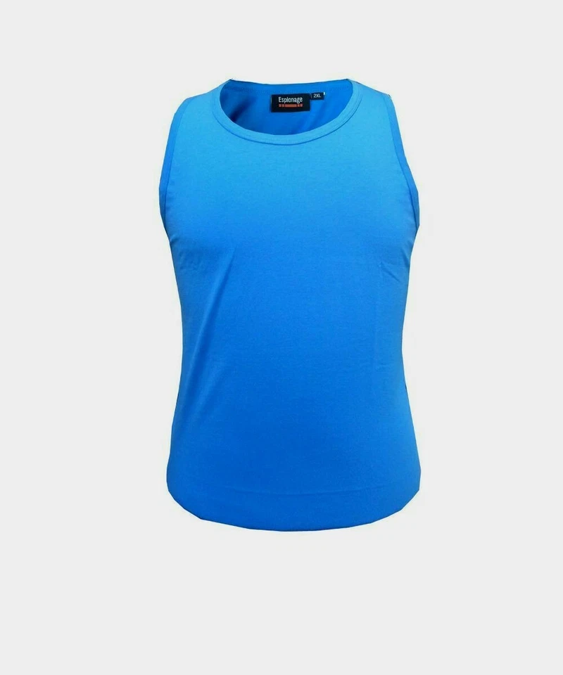 Grands Hommes Espionage Bleu Atlantique Gilet 2XL3XL4XL5XL6XL7XL8XL - Photo 1/1