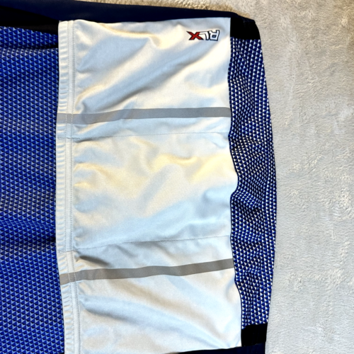RLX Polo Sport Shirt Blue Cycling Jersey 100% Polyester USA Made Men's Size XL - Picture 4 of 10