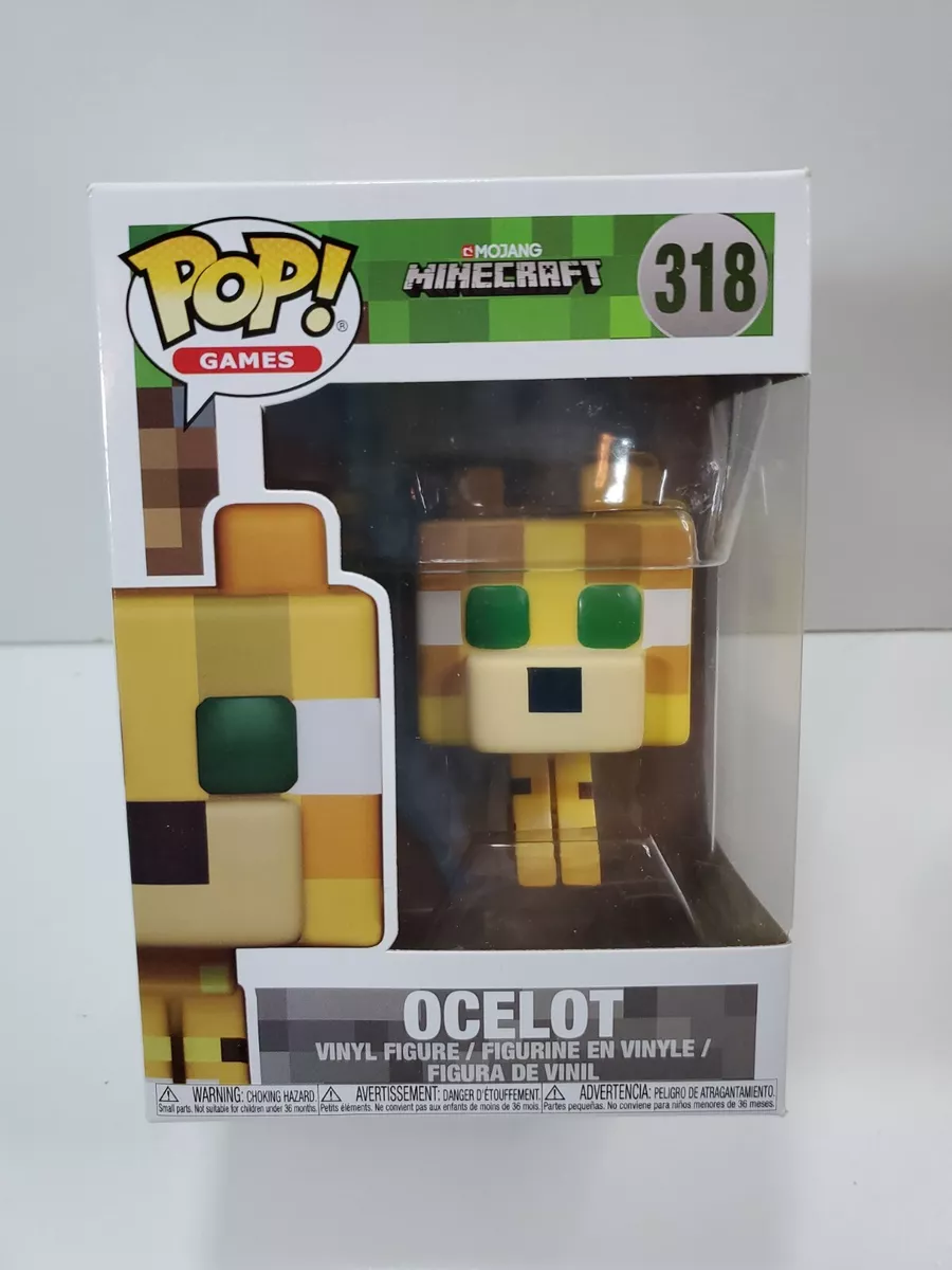 FUNKO POP! Games: Minecraft - OCELOT (318) Collectible Figure - NEW