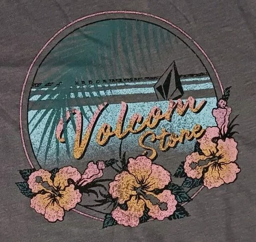 Brand New Girl's Volcom Stone Floral Logo Crop Top Sz.XXS ( 4 ) - Picture 6 of 6