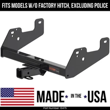 For 22-24 Ford F150 Trailer Hitch Exc OE Hitch & Police Curt 6K 2" Tow Receiver