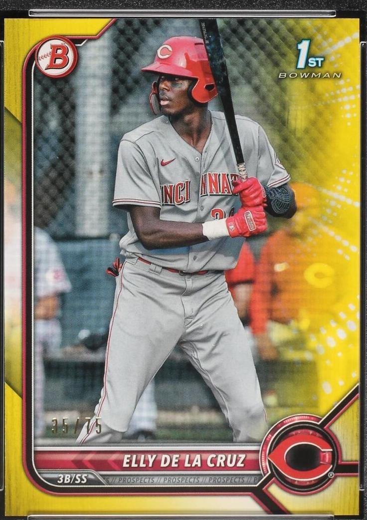 2022 Bowman - Elly De La Cruz #BP-50 for sale | eBay