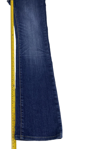 RB Sellars Women's "Georgia" Cotton Blend Straight Leg Denim Jeans Size 8 - Picture 10 of 13