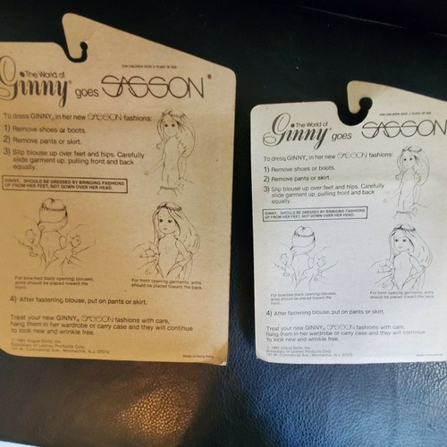 LOTE DE 2 PRENDAS Y ACCESORIOS DE MODA DE DISEÑADOR THE WORLD OF GINNY SASSON - Imagen 4 de 4