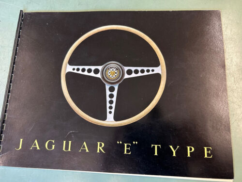 Jaguar E Type Serie 1 Verkaufs Prospekt Deutsch - Bild 1 von 6