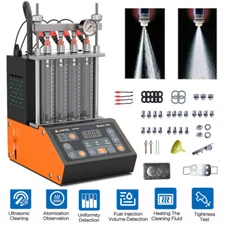 ANCEL ANJ400 4-Cylinder Fuel Injector Cleaner Tester Ultrasonic Cleaning Testing
