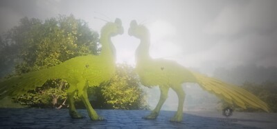 ark survival ascended pve gigantoraptor Solid Yellow 4 Breeding Pair