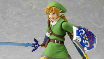 The Legend of Zelda: Skyward Sword figma No.153 Link USA Seller Official