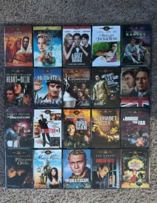 MGM Studios Movies DVD Lot Bundle Of 20 DVDs (New & Sealed) CLASSICS RARE